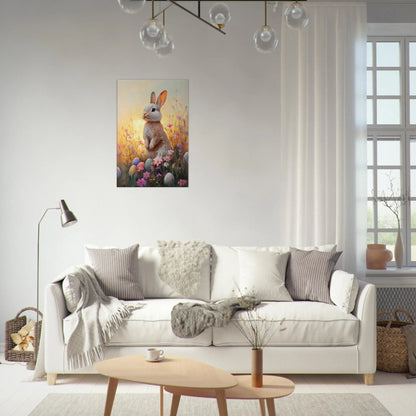 Easter artwork in Monet impressionist style printed on premium canvas