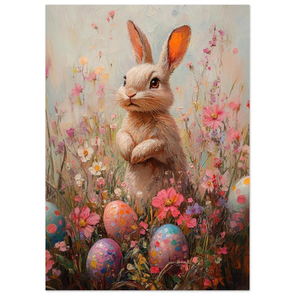 Easter artwork poster in Picasso Rose Period style printed on fine matte paper